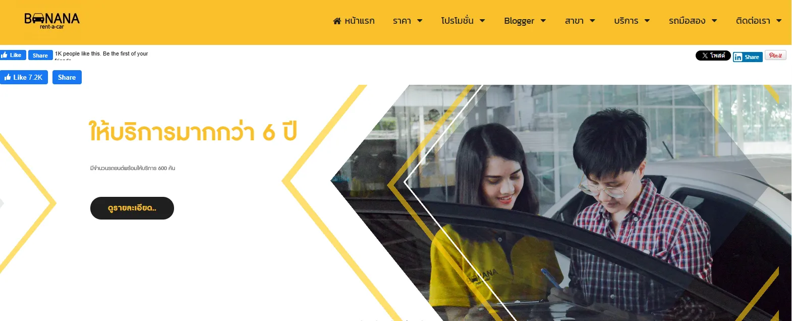 ภาพจากบริษัท BANANA Rent A Car