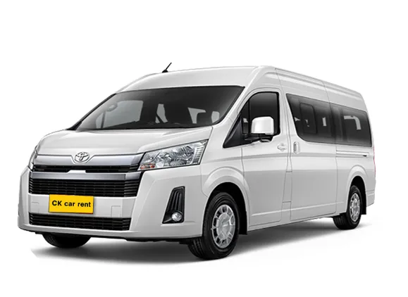 บริการรับส่งสนามบิน รถรุ่น Toyota Commuter