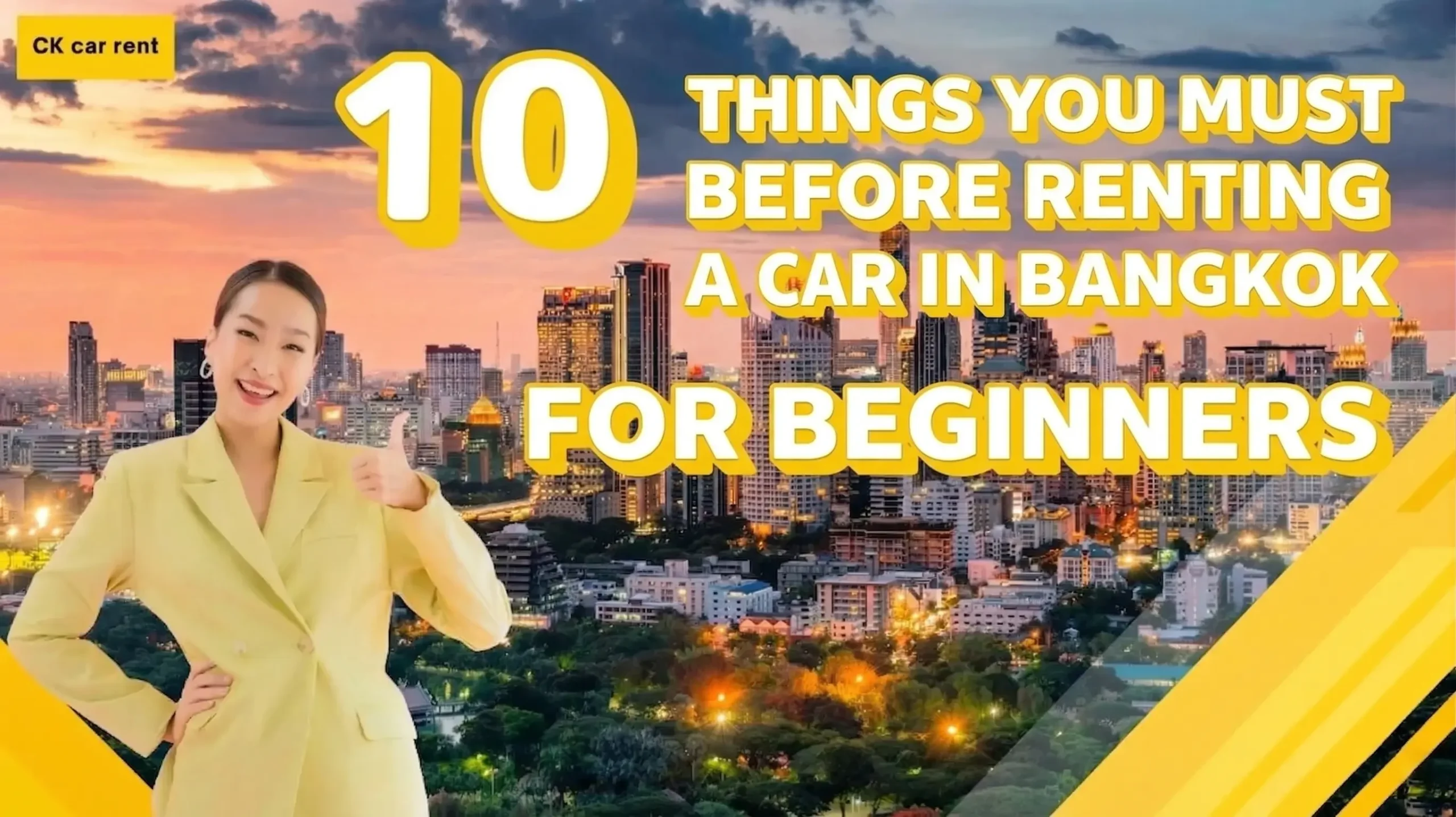 10 Things You Must Know Before Renting a Car in Bangkok for Beginners